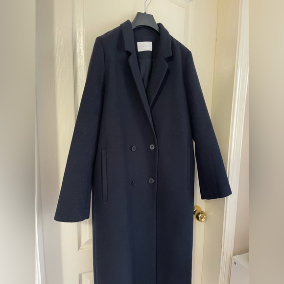 Oak and fort good condition navy coat - Picture 3 of 5